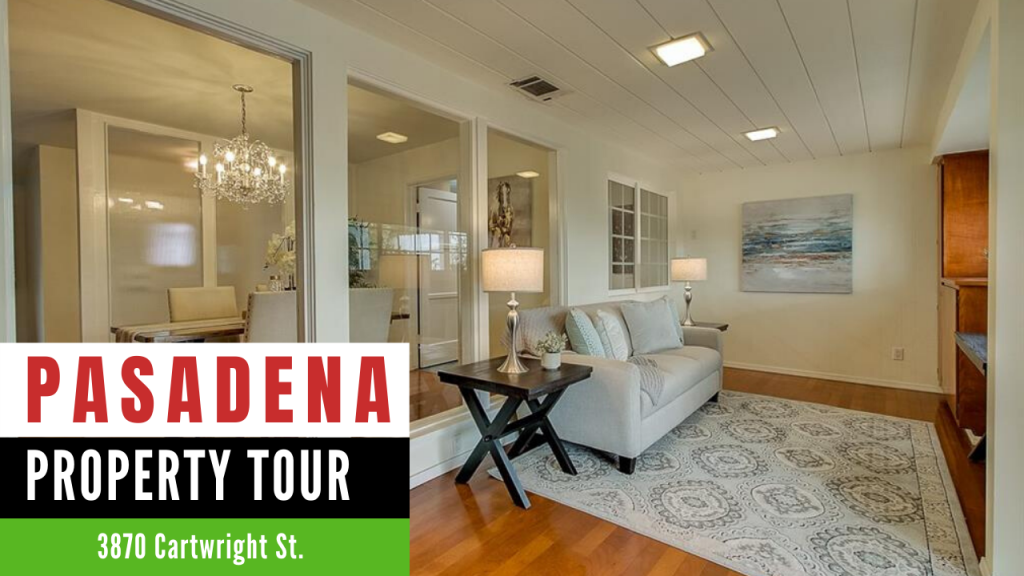 Pasadena Homes for Sale 3870 Cartwright St Virtual Home Tour