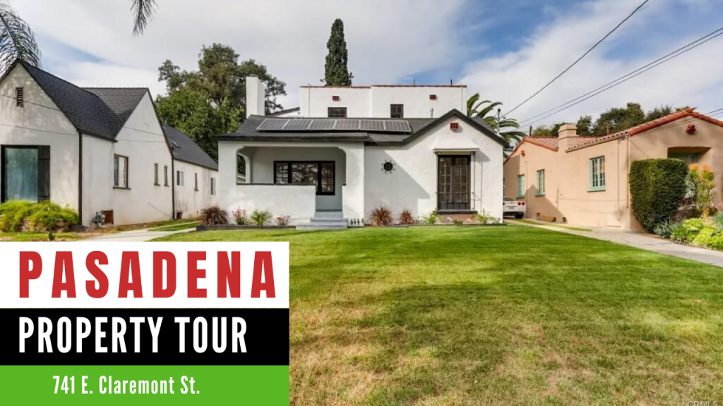 Pasadena Homes for Sale 741 E Claremont St Virtual Tour