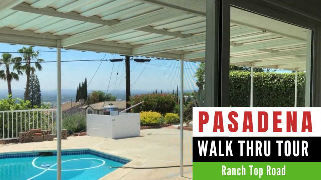 Pasadena Home for Rent 3760 Ranch Top Road Video Walk-Through