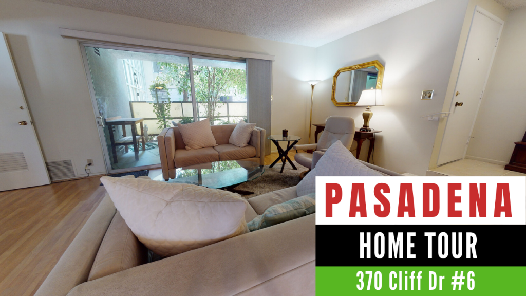 Pasadena Condo for Sale 370 Cliff Dr #6 Video Tour